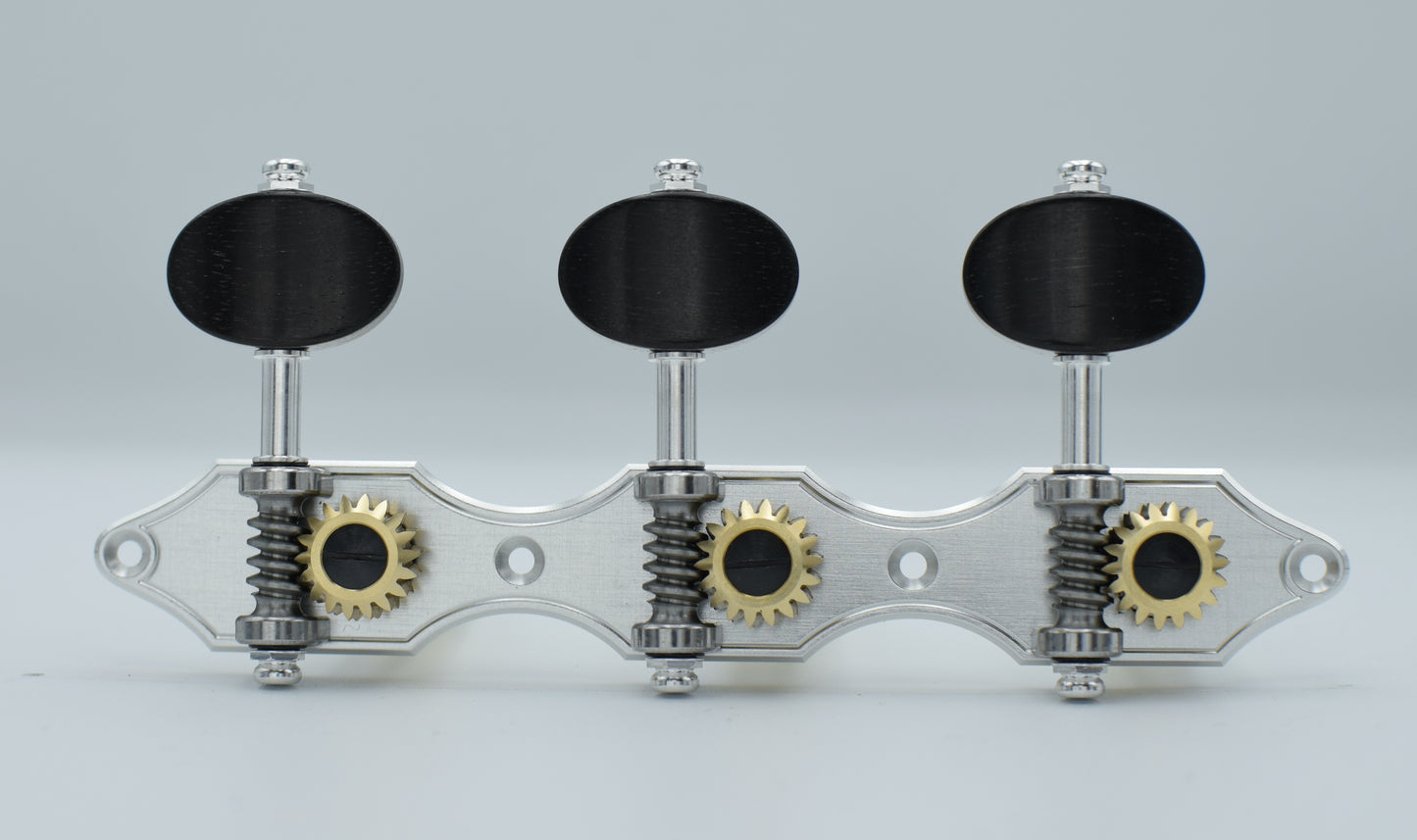 B-Ware: Landstorfer Aluminum, Ebony Buttons, Ivoroid Rollers