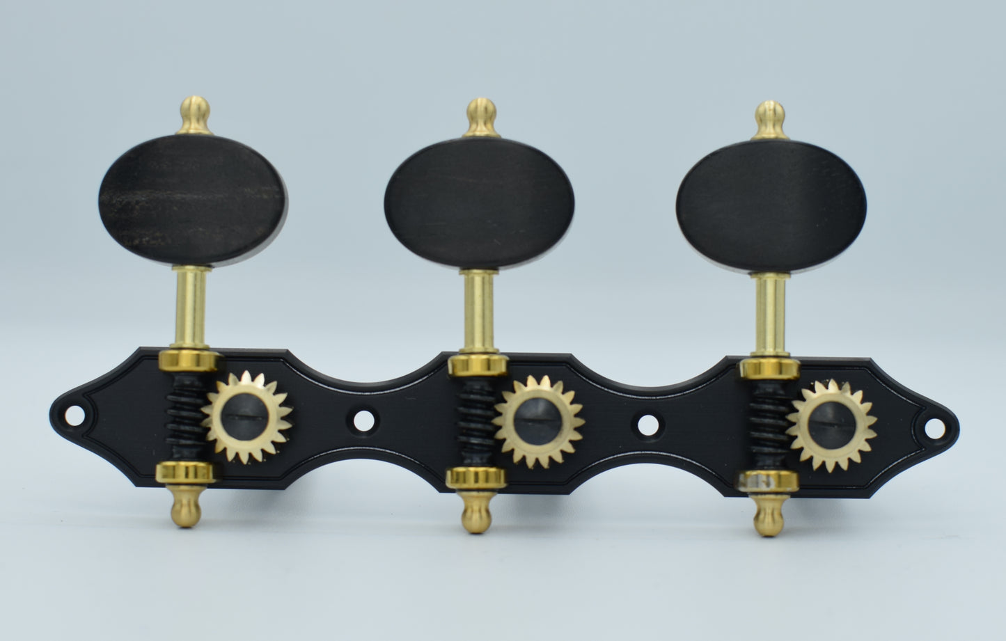B-Ware: Landstorfer Black, Ebony Buttons, Black Rollers
