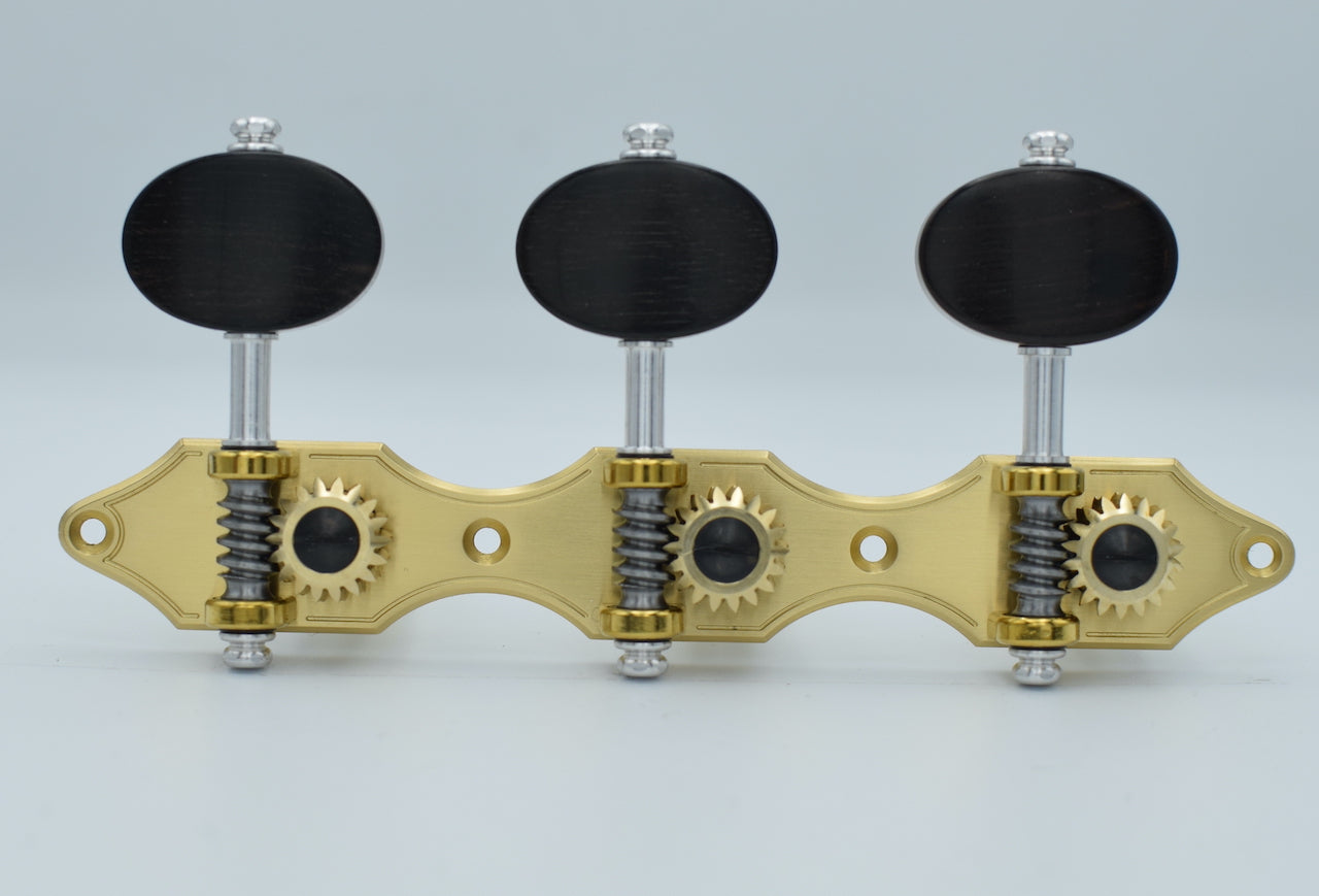 B-Ware: Landstorfer Brass, Ebony Button, Ivoroid Rollers