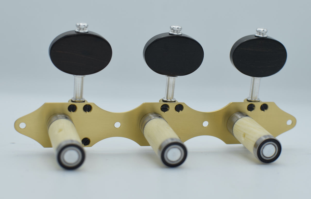 B-Ware: Landstorfer Brass, Ebony Button, Ivoroid Rollers