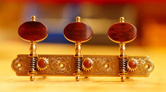 In Stock: Trinity Plate, Hand Engraving, Snakewood Buttons, Ivoroid Rollers